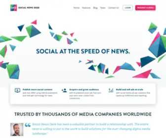 Socialnewsdesk.com(All-in-One SOCIAL MEDIA MANAGEMENT TOOL) Screenshot