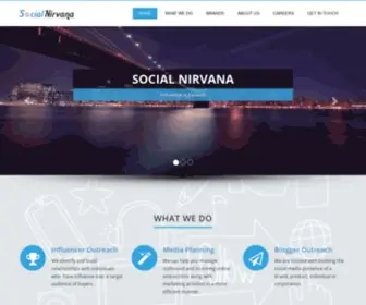 Socialnirvana.net(Socialnirvana) Screenshot