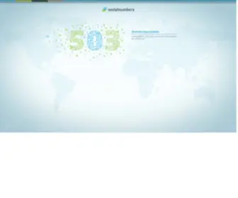 Socialnumbers.com(Social media statistics) Screenshot
