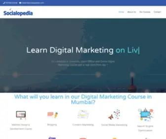 Socialopedia.com(Best Digital Marketing Institute Mumbai) Screenshot