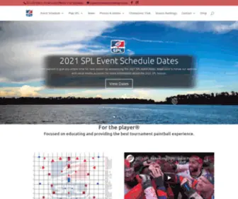 Socialpaintballleague.com(SPL Florida & Georgia Paintball) Screenshot