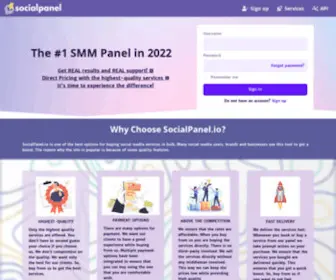 Socialpanel.io(#1 SMM Panel in the World) Screenshot