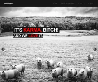 Socialphilia.com(Social media) Screenshot