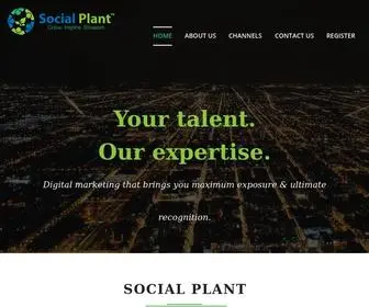 Socialplant.com(Social plant) Screenshot
