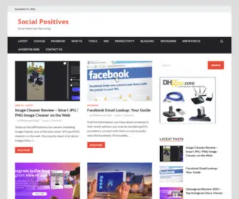 Socialpositives.com(Social Positives) Screenshot