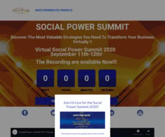 Socialpowersummit.com(SocialPower Summit) Screenshot