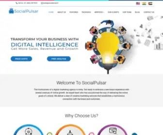 Socialpulsar.in(Digital Marketing Company Kerala) Screenshot