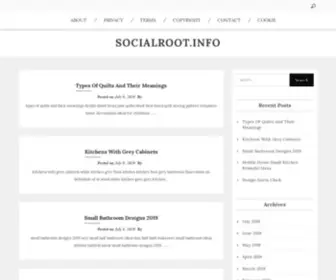 Socialroot.info(The Leading Social Root Site on the Net) Screenshot