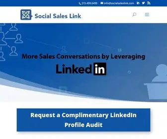 Socialsaleslink.com(Social Sales Link) Screenshot