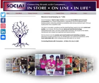 Socialsampling.com(Socialsampling) Screenshot