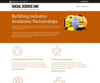 Socialscience.one(SOCIAL SCIENCE ONE) Screenshot