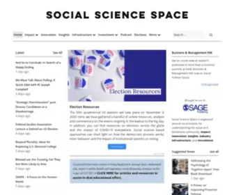 Socialsciencespace.com(A space to explore) Screenshot