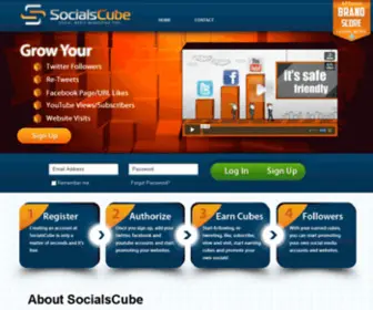 Socialscube.com(2023 『秒速飞艇下期出号规律』) Screenshot