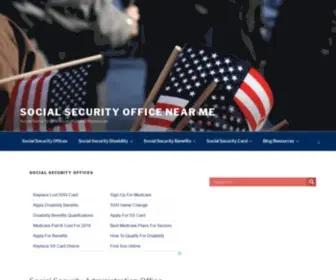 Socialsecurityofficesnearme.com(Social Security Offices) Screenshot