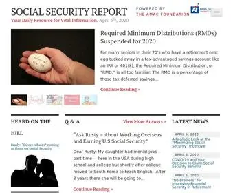Socialsecurityreport.org(Social Security Report) Screenshot