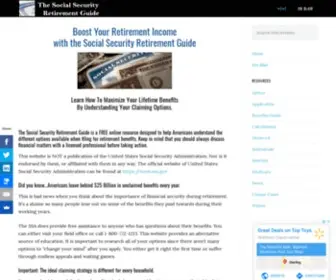 Socialsecurityretirementguide.com(2019 Social Security Retirement Guide) Screenshot