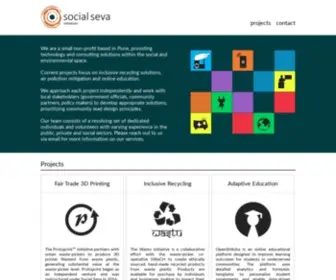 Socialseva.org(Social Seva) Screenshot
