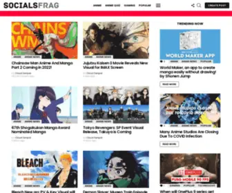 Socialsfrag.com(Socials Frag Anime) Screenshot