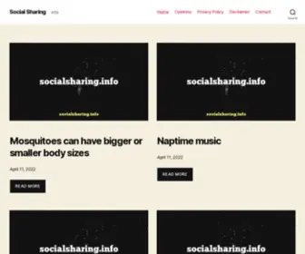 Socialsharing.info(Social Sharing) Screenshot