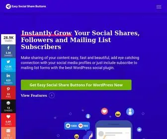 Socialsharingplugin.com(Easy Social Share Buttons) Screenshot