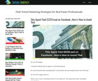 Socialsinergy.com(Reputation management) Screenshot