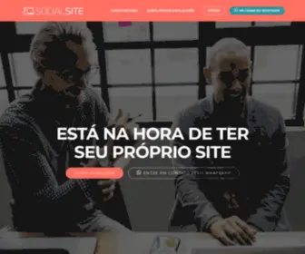 Socialsite.com.br(Criamos seu site de maneira descomplicada e segura) Screenshot