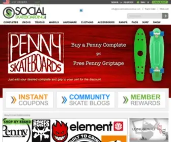 Socialskateboarding.com(Skateboards) Screenshot