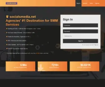 Socialsmedia.net(Instagram followers) Screenshot