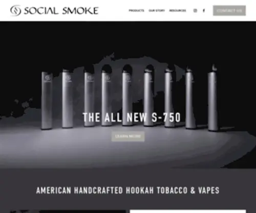 Socialsmoke.com(Hookah Wholesale) Screenshot