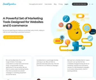 Socialsprinters.com(A platform Designed For Growth) Screenshot