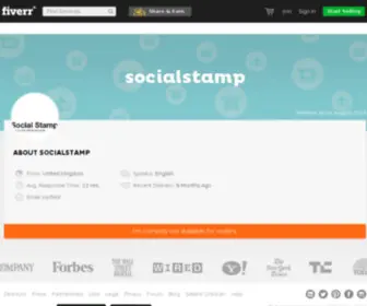 Socialstamp.info(Socialstamp info) Screenshot