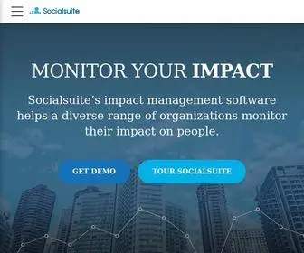 Socialsuitehq.com(Technology For Impact And ESG Reporting) Screenshot