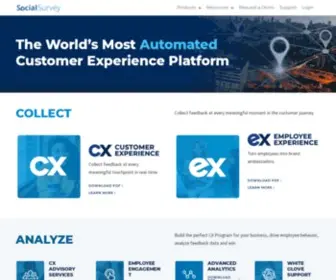 Socialsurvey.com(Experience Management Platform (XMP)) Screenshot