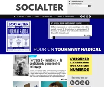Socialter.fr(Accueil) Screenshot