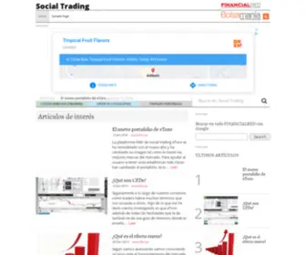 Socialtrading.es(Social Trading) Screenshot