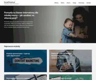 Socialtrends.pl(ECommerce Marketing) Screenshot