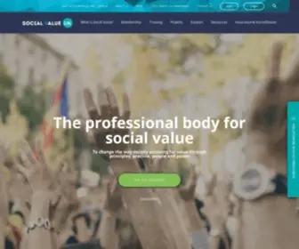 Socialvalueuk.org(Social Value UK) Screenshot