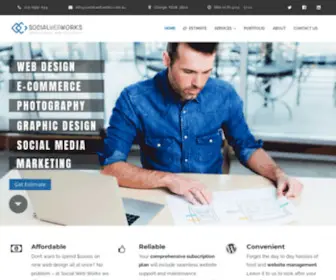 Socialwebworks.com.au(Web Design Orange NSW) Screenshot