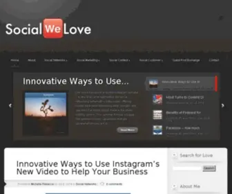 Socialwelove.com(Social We Love) Screenshot