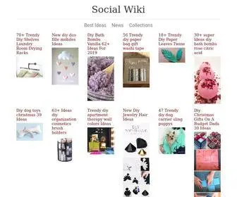 Socialwiki.ru(Carlee Diy Blog) Screenshot