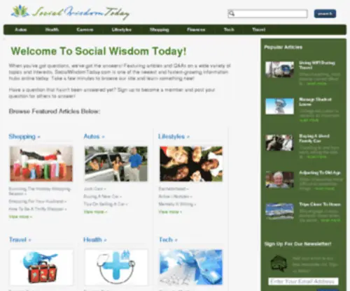Socialwisdomtoday.com(Socialwisdomtoday) Screenshot