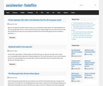 Socialworker-Findoffice.com(Socialworker Findoffice) Screenshot