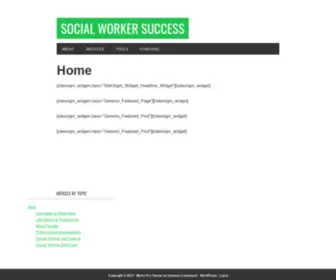 Socialworkersuccess.com(Contact Support) Screenshot