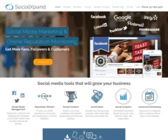 SocialXpand.com(Social Media Marketing Reseller Program) Screenshot