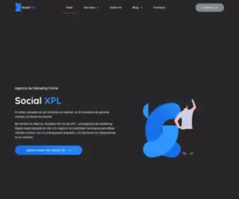 SocialXpl.com(Agencia de Marketing Online) Screenshot