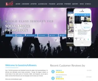 Socialy-Connect.com(Boostmyfollowers) Screenshot