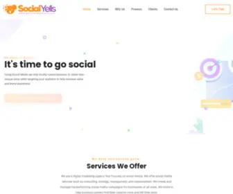 Socialyells.com(Social Media Marketing Agency) Screenshot