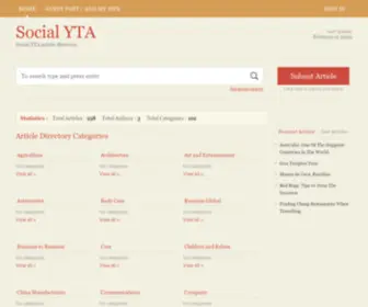 Socialyta.com(Social YTA) Screenshot