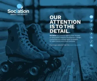 Sociationmarketing.com(Sociation Marketing Agency) Screenshot