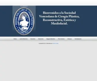 Sociedadcirugiaplasticavenezolana.org(Cirujanos) Screenshot